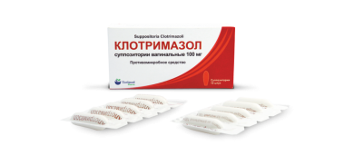 Klotrimazol supp. vag. DF 100mg №10