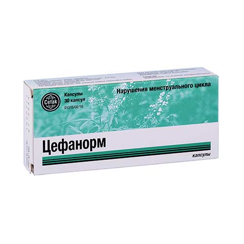 Цефанорм капс. №30