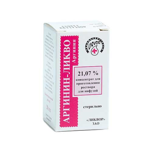 Arginin-Likvo r-r d/in. 21,07% 20ml