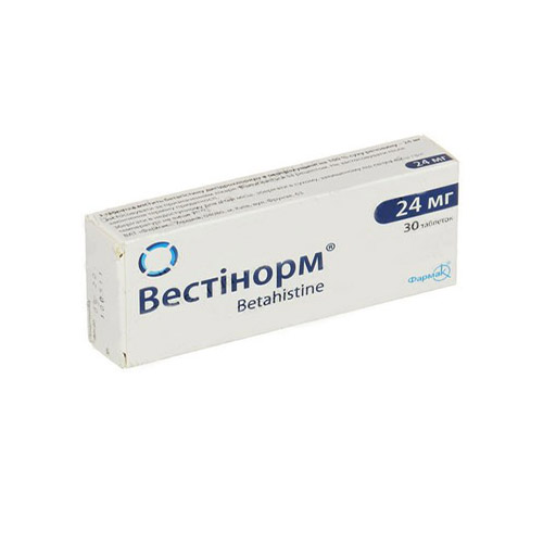 Vestinorm tab. 24mg №30