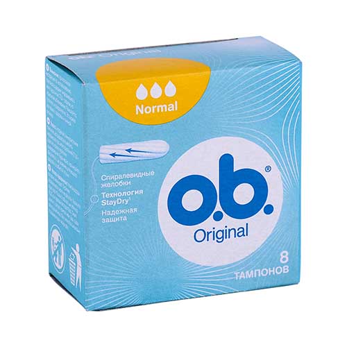 Tamponi gigiyen. o.b. Original Normal №8