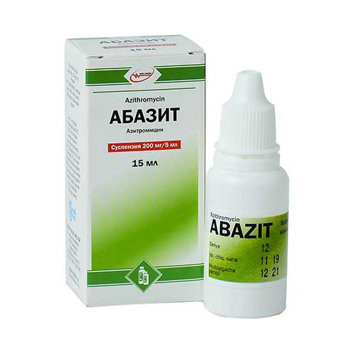 Абазит сусп 200мг/5мл 15мл