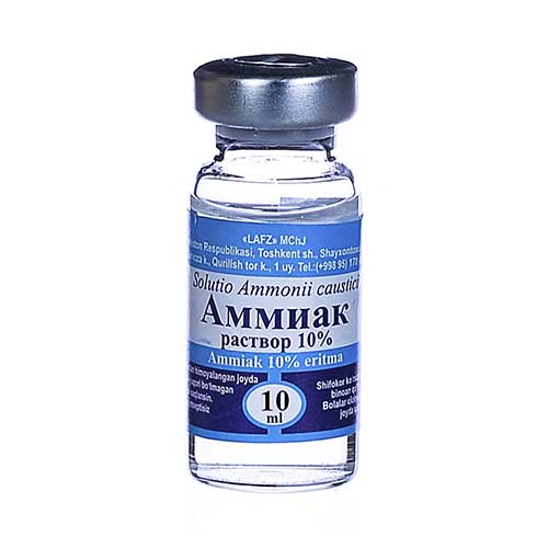 Ammiak r-r 10% 10ml