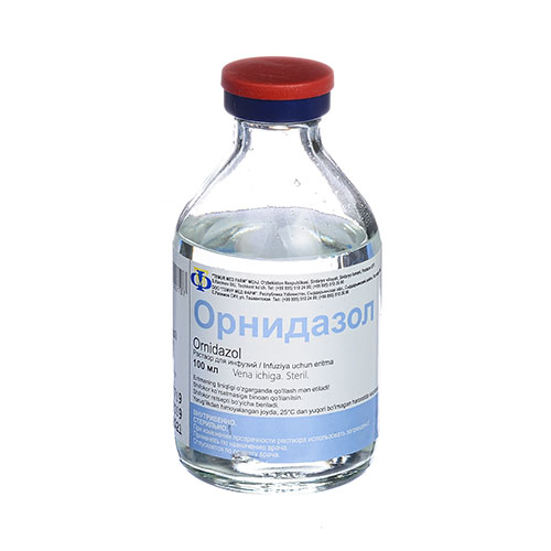 Ornidazol r-r d/inf. 100ml