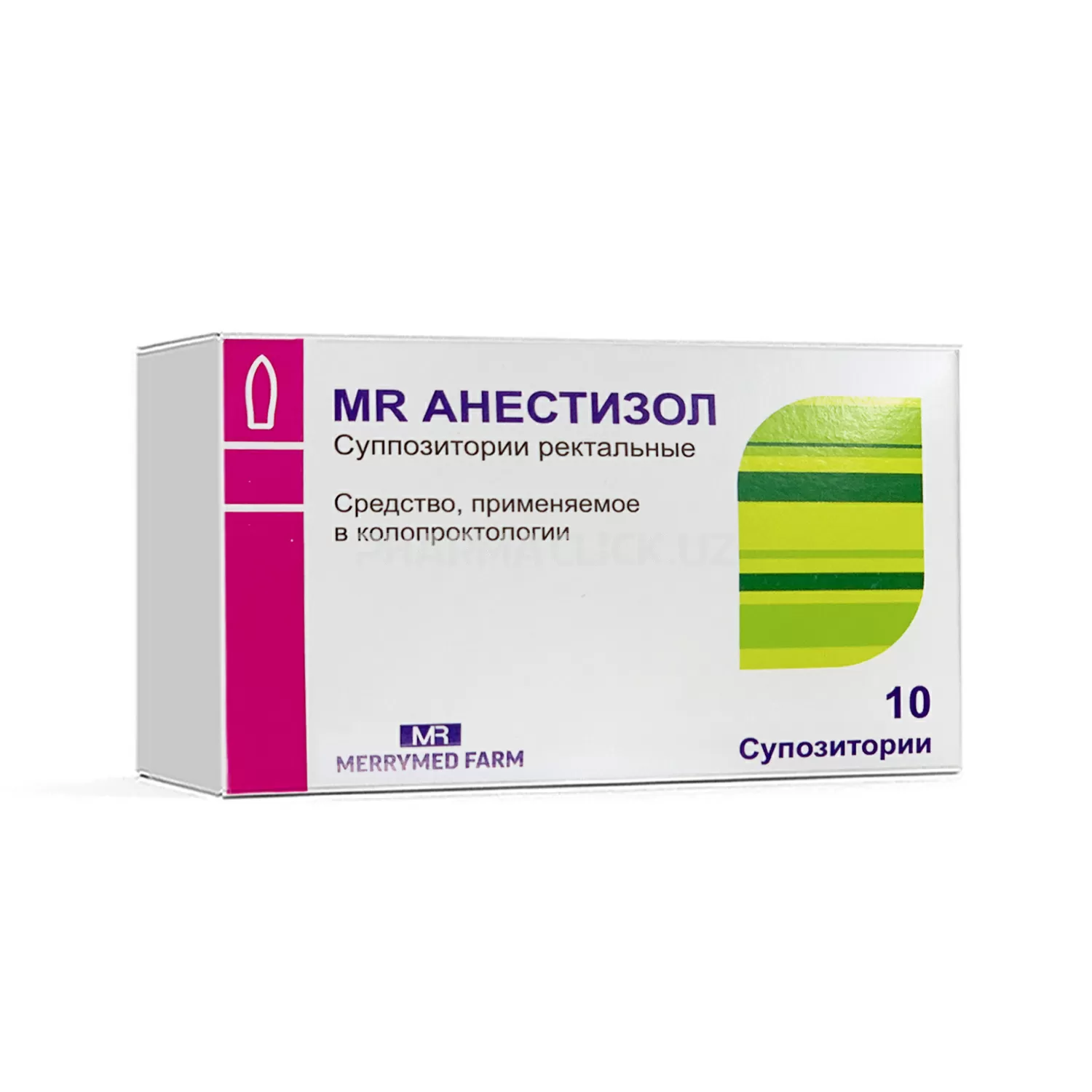 Анестизол супп. рект. №10