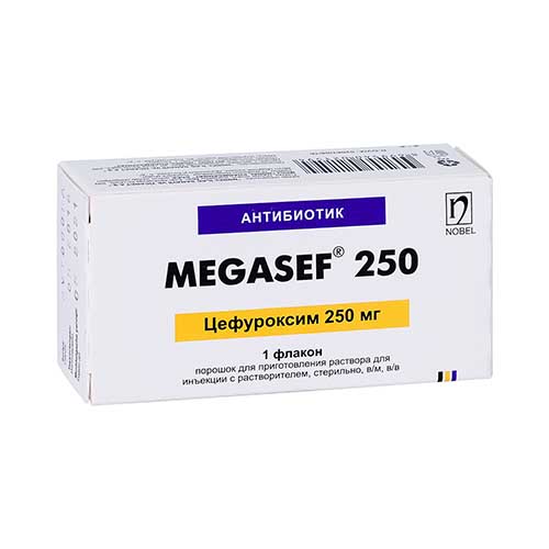 Megasef por. 250 (s rastv. 2ml) №1