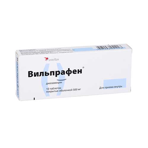Vilprafen tab. 500mg №10