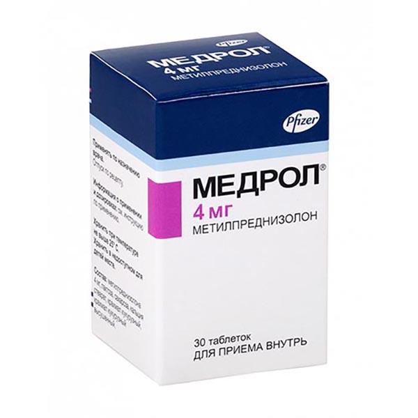 МЕДРОЛ ТАБ 4МГ N30