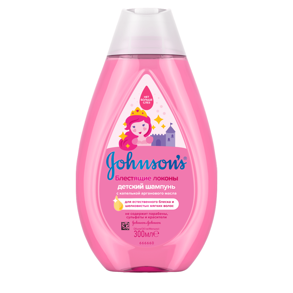 Shampun JOHNSON'S BABY "Blestyashiye lokoni" 300ml