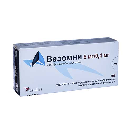 ВЕЗОМНИ ТАБ 6МГ/0,4МГ N30