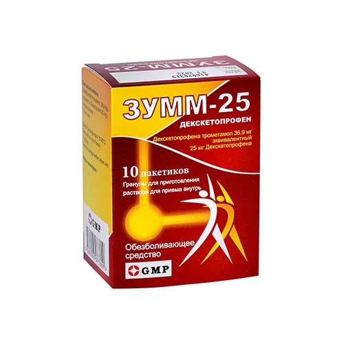 Zumm-25 granuli d/priyema vnutr 39,9mg/25mg №10