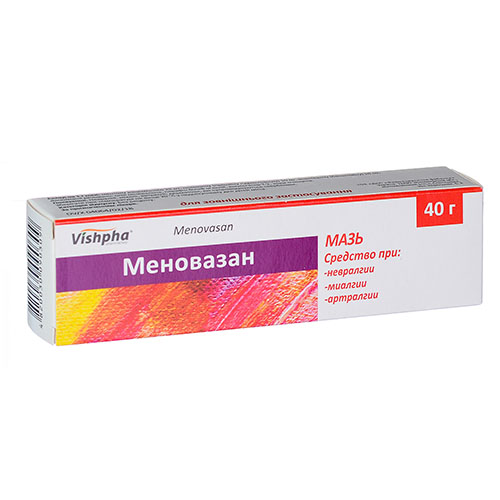 Меновазан мазь 40г