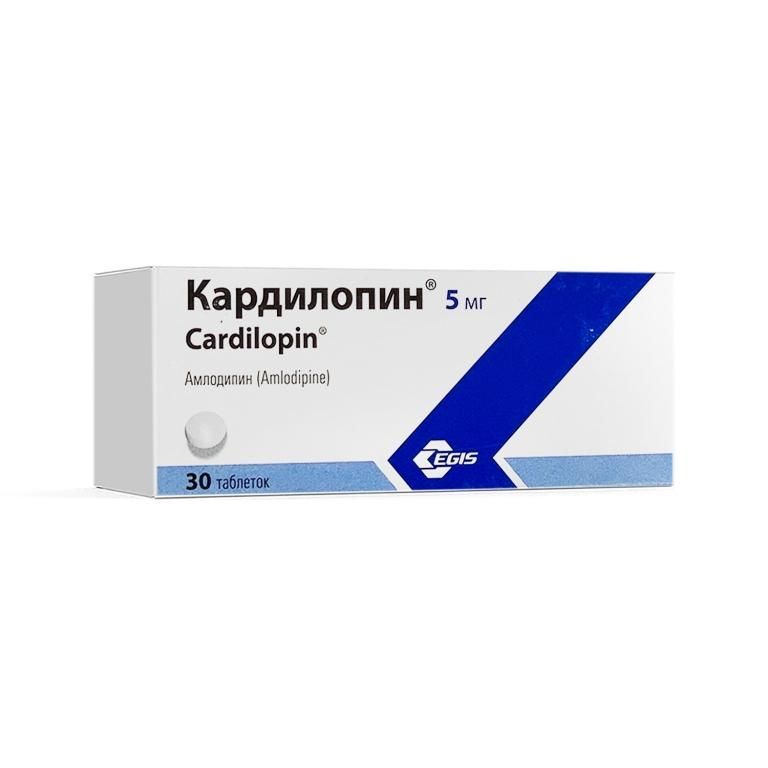 Кардилопин таб. 5мг №30