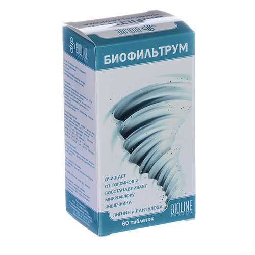 Биофильтрум таб. №60