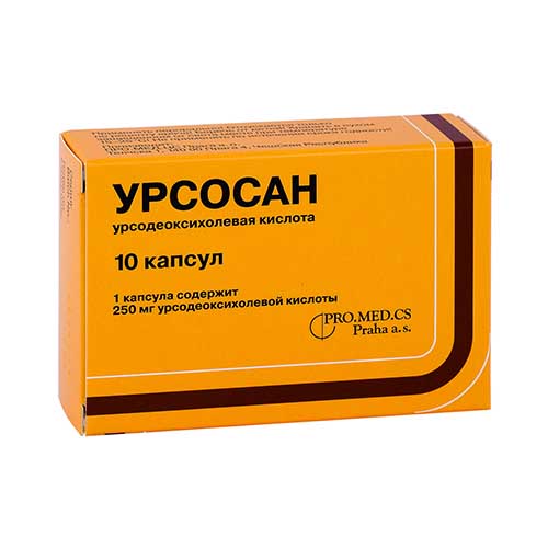 Ursosan kaps. 250mg №10