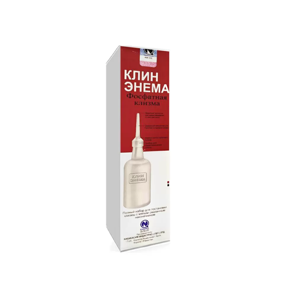 Клининг энема р-р 180мл
