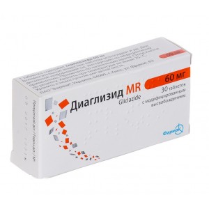 Диаглизид MR таб. 60мг №30