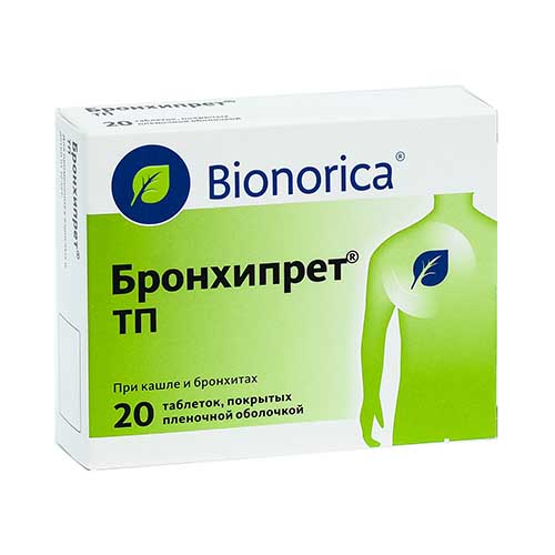 Бронхипрет ТП таб. п/о №20