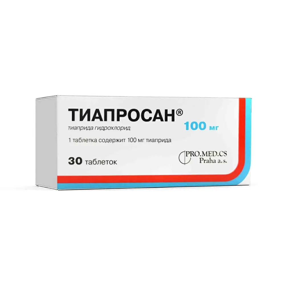 ТИАПРОСАН ТАБ 100МГ N30