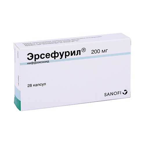 Эрсефурил капс. 200мг №28
