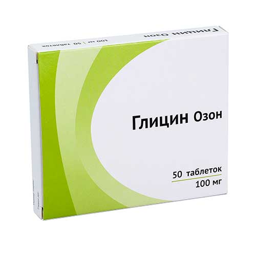Глицин Озон таб. 100мг №50