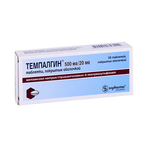 Tempalgin tab. 500mg №20