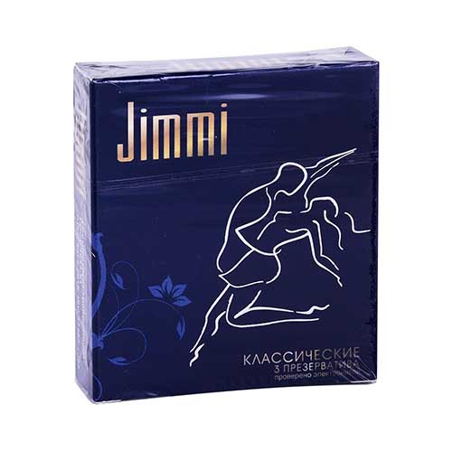 Prezervativi natur. lateks gladkiye "Jimmi" klassicheskiye №3