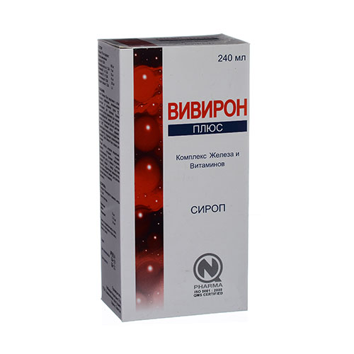 Вивирон плюс сироп 240мл №1