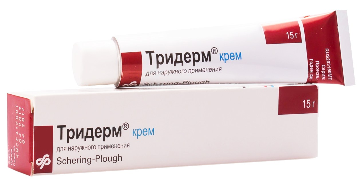 Тридерм крем 15г