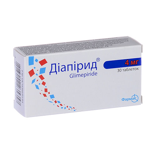 Диапирид таб. 4мг №30