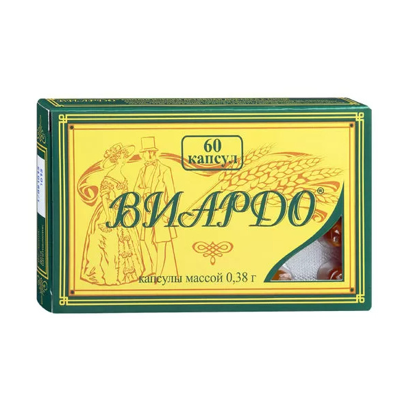 ВИАРДО 0,38Г КАПС N60