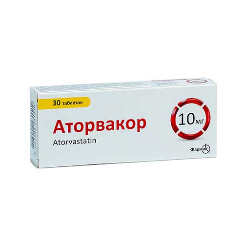 Atorvakor tab. 10mg №30