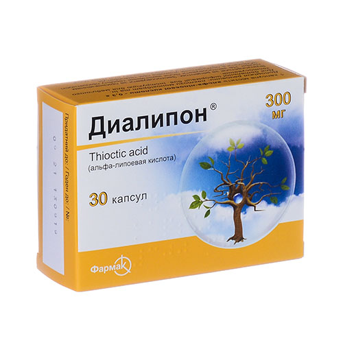 Dialipon kaps. 300mg №30