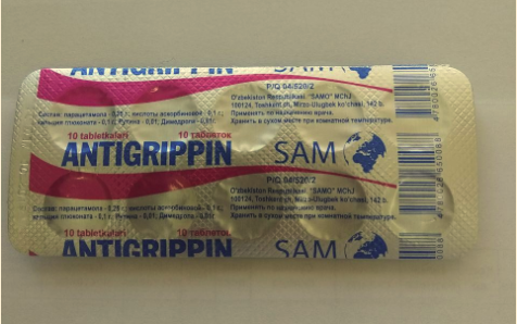 Antigrippin tab. №10