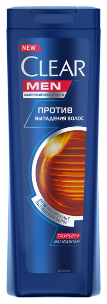 Шампунь Clear муж. проти выпадения 400мл