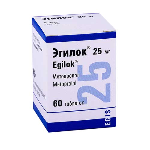 Egilok tab. 25mg №60