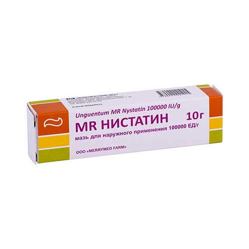Nistatin maz 100000ЕD/g 10g