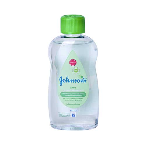 Масло JOHNSON'S BABY с алоэ 200мл