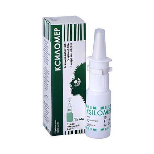 Ksilomer sprey nazalniy 0,05 % 15ml