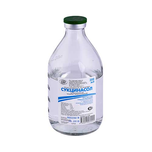 Suksinasol r-r d/inf. 200ml