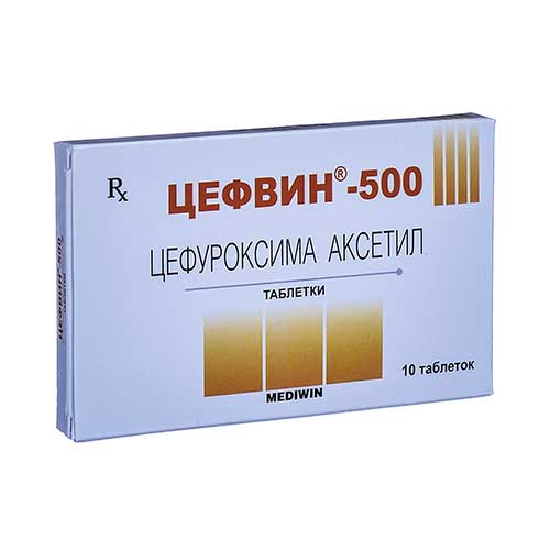 Sefvin tab. 500mg №10