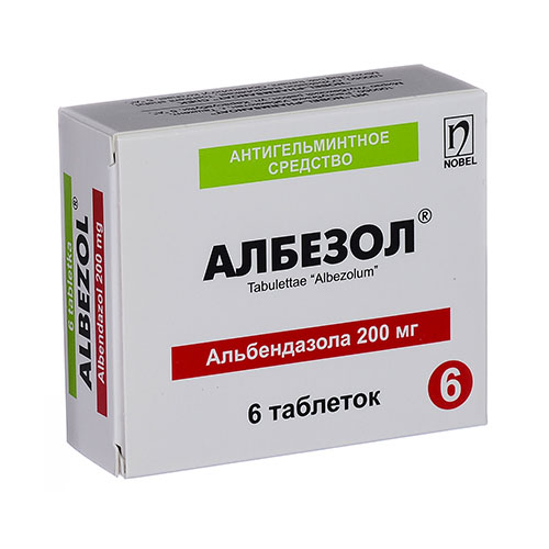 Албезол таб. 200мг №6