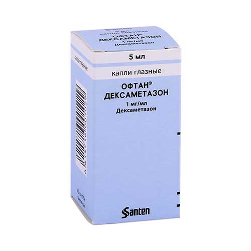 Офтан Дексаметазон гл. капли 0,1% 5мл