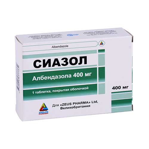 Siazol tab. 400mg №1