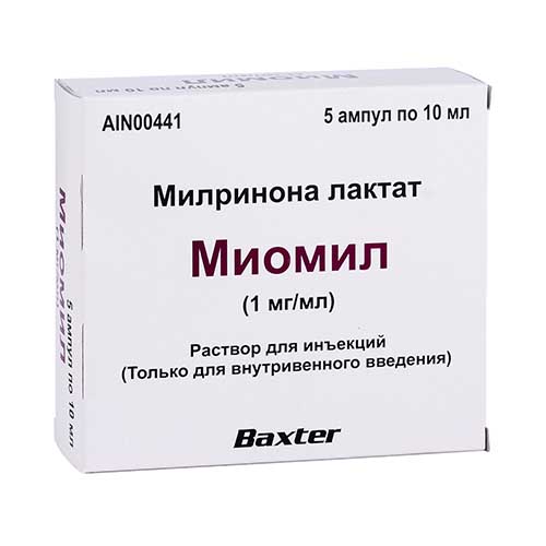 Miomil r-r d/in 1mg/ml 10ml №5