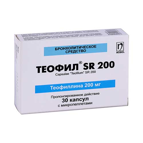 Teofil SR kaps. 300mg №30