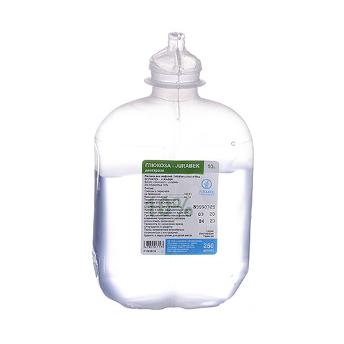 Glyukoza r-r d/inf. 10% 250ml