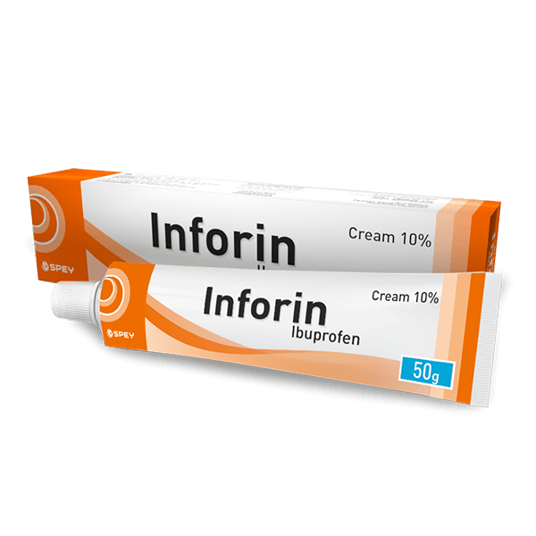 Инфорин крем для нар.прим. 10% 50г