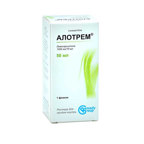 Алотрем р-р д/приема внутрь 1000мг/10мл 50мл №1
