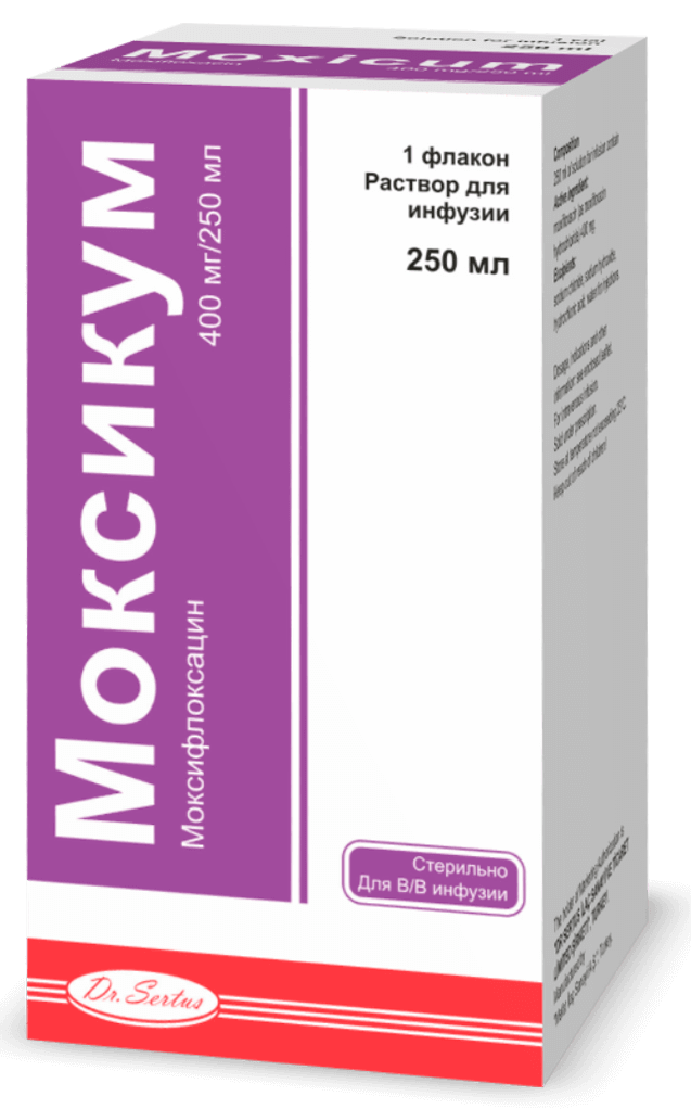 Моксикум р-р д/инф. 400мг/250мл №1